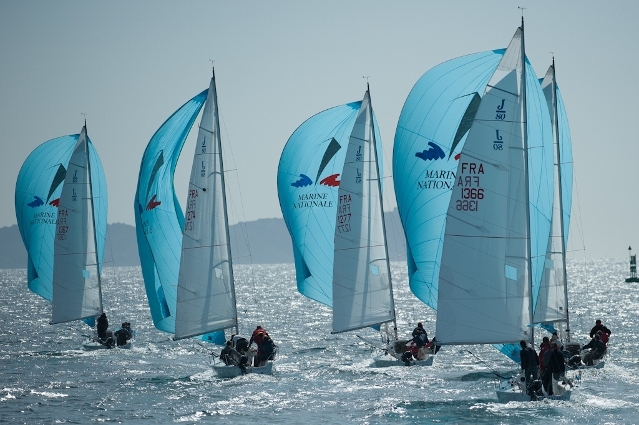 Regate voile de la coupe du CDT base navale