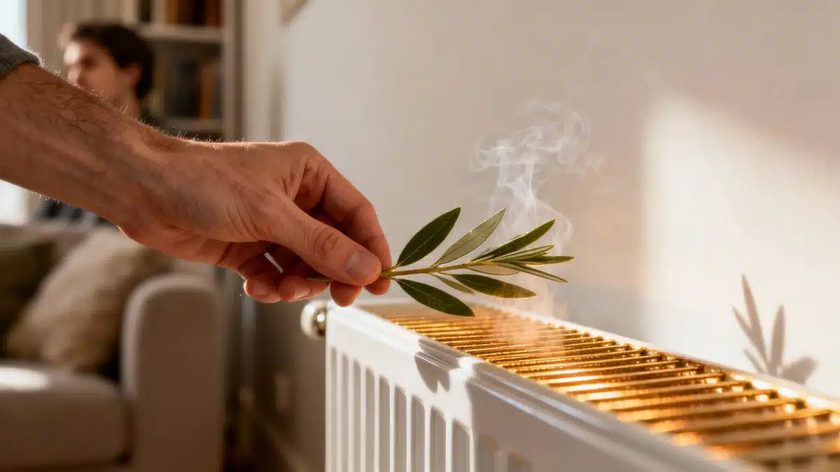 Pourquoi tout le monde pose des feuilles de laurier sur le radiateur cet hiver : l’astuce naturelle qui fait sensation