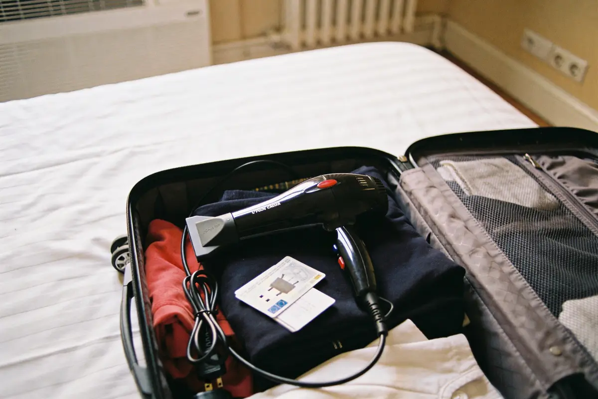 Bagage cabine : Puis-je emporter mon Sèche-Cheveux en avion ?