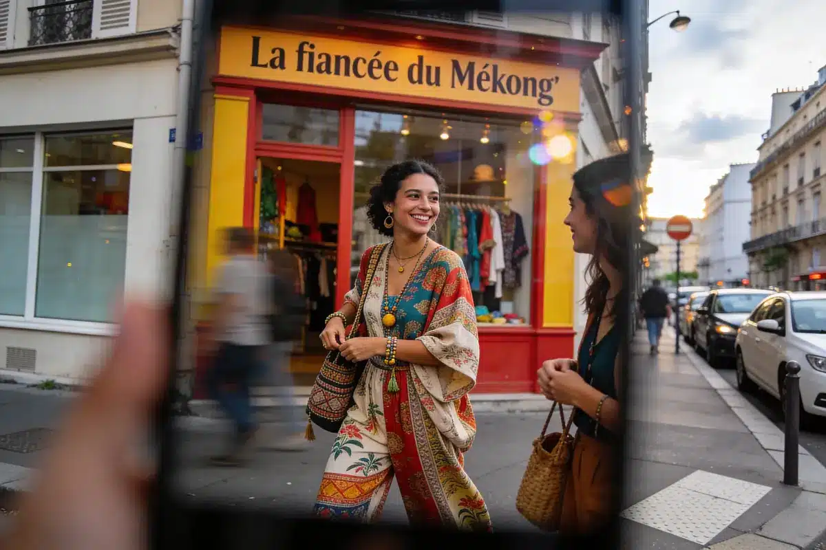 La fiancée du Mékong : Découvrez des vêtements colorés !